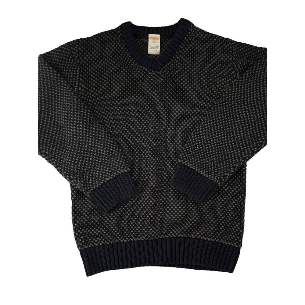 Gymboree Navy Blue Vneck Sweater 7/8